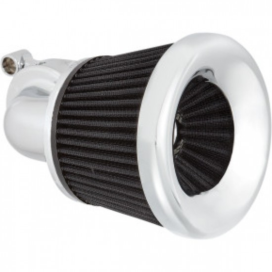 ARLEN NESS VELOCITY 90° AIR CLEANER KIT - CHROME # 600-031 ARLEN NESS VELOCITY 90° AIR CLEANER KIT - CHROME # 600-031