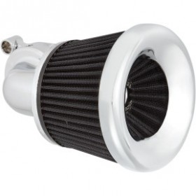 ARLEN NESS VELOCITY 90° AIR CLEANER KIT - CHROME # 600-033