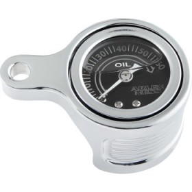 ARLEN NESS OIL PRESSURE GAUGE KIT METHOD® CHROME # 610-100