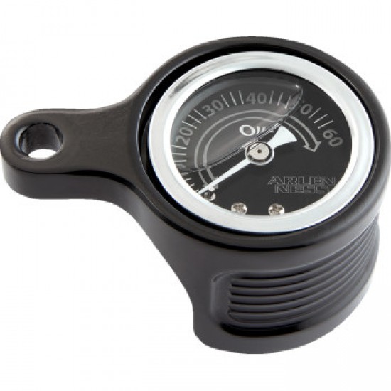 ARLEN NESS OIL PRESSURE GAUGE METHOD® BLACK # 610-103 ARLEN NESS OIL PRESSURE GAUGE METHOD® BLACK # 610-103