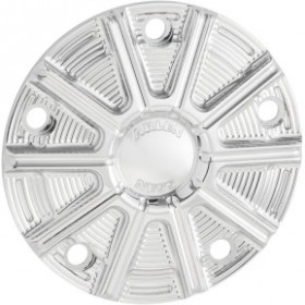 ARLEN NESS POINTS COVER - CHROME - TWIN CAM # 700-025