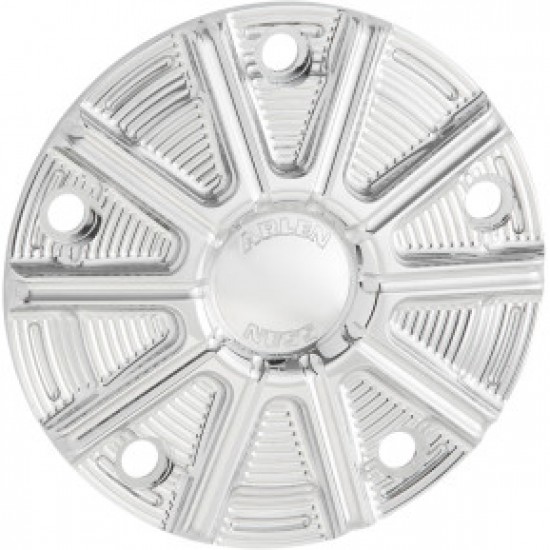 ARLEN NESS POINTS COVER - CHROME - TWIN CAM # 700-025 ARLEN NESS POINTS COVER - CHROME - TWIN CAM # 700-025