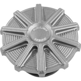 ARLEN NESS VENTED GAS CAP - 10 GAUGE - TITANIUM # 701-007