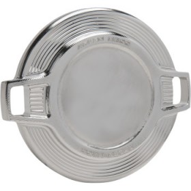 ARLEN NESS VENTED GAS CAP - BAR - CHROME # 701-009