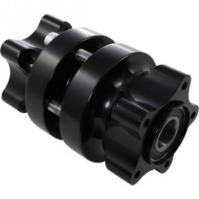 ARLEN NESS HUB - CARTRIDGE - FRONT/DUAL DISC - BLACK - 08FLT # 71-600