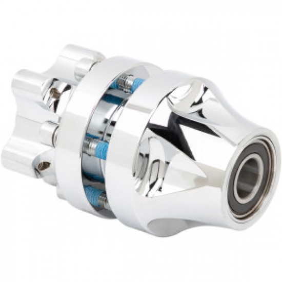ARLEN NESS HUB - CARTRIDGE - FRONT/SINGLE DISC - CHROME - 08-17 FLST # 71-613 ARLEN NESS HUB - CARTRIDGE - FRONT/SINGLE DISC - CHROME - 08-17 FLST # 71-613