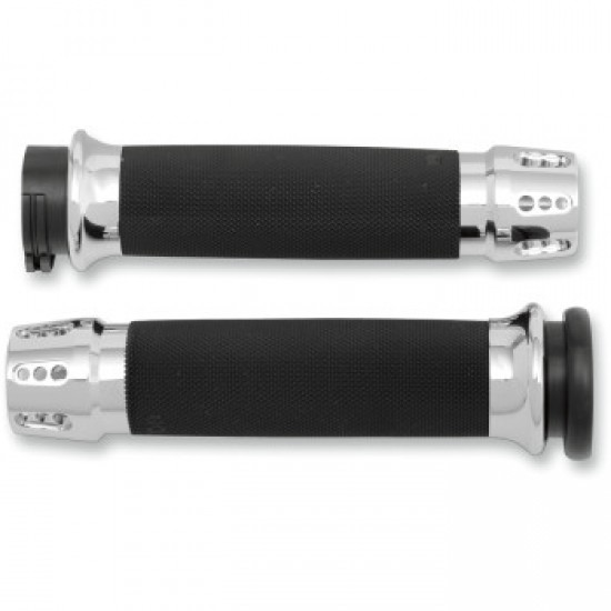 AVON GRIPS - EXCALIBUR - CUSTOM - TBW - BLACK # CC-86-AN-FL-EX AVON GRIPS - EXCALIBUR - CUSTOM - TBW - BLACK # CC-86-AN-FL-EX