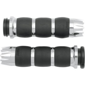 AVON GRIPS - EXCALIBUR - VELVET - TBW - CHROME # AIR-93-FLY-EX
