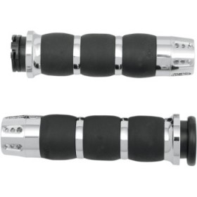 AVON GRIPS - GATLIN - VELVET AIR - CHROME # AIR-93-GAT