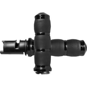 AVON 3-RING VELVET AIR GRIPS - TBW - BLACK # AIR-96-F24