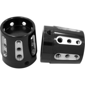 AVON GRIPS FRONT AXLE NUT COVER - BLACK - GATLIN - LARGE/SMALL # AXL-GAT-AN-TOUR