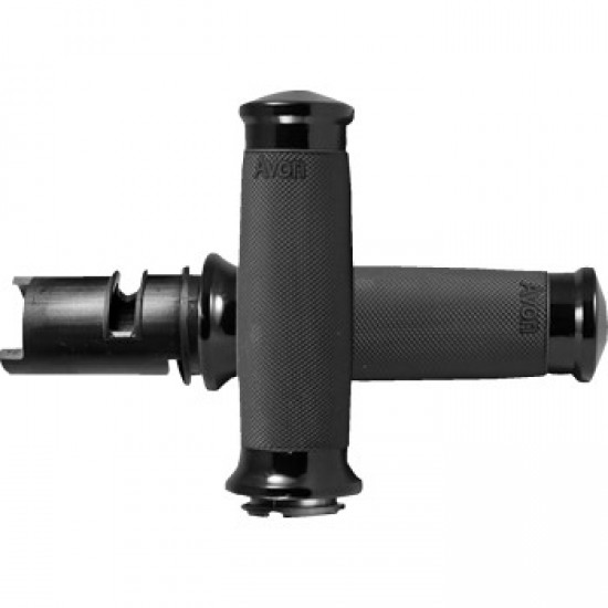 AVON CUSTOM CONTOUR GRIPS - TBW - BLACK # CC-86-ANO-F24 AVON CUSTOM CONTOUR GRIPS - TBW - BLACK # CC-86-ANO-F24