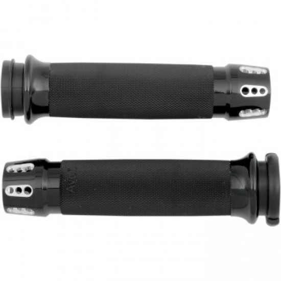 AVON GRIPS - GATLIN - CUSTOM - BLACK # CC-86-ANO-GAT AVON GRIPS - GATLIN - CUSTOM - BLACK # CC-86-ANO-GAT