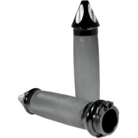 AVON GRIPS - CUSTOM - SPIKE END - BLACK # CC-86-ANO-SPIKE