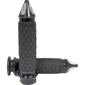 AVON GRIPS DIAMOND CONTOUR GRIPS - SPIKE - BLACK # DIA-65-AN-SPIKE