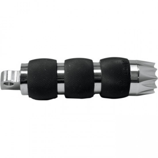 AVON GRIPS FOOTPEGS - AIR CUSHIONED EXCALIBUR - CHROME # FP-AIR-90-CH-EX AVON GRIPS FOOTPEGS - AIR CUSHIONED EXCALIBUR - CHROME # FP-AIR-90-CH-EX