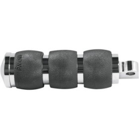 AVON GRIPS FOOTPEGS - AIR CUSHIONED - CHROME # FP-AIR-90-CH