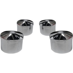 AVON COVER - HEAD BOLT - ROUND - CHROME # HBC-302-CH