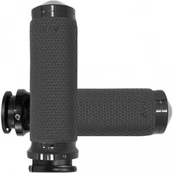 AVON GRIPS - MEMORY FOAM - MEDIUM - BLACK # IN-TO-MF-63A-AN AVON GRIPS - MEMORY FOAM - MEDIUM - BLACK # IN-TO-MF-63A-AN