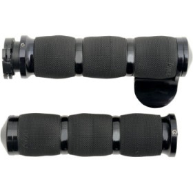 AVON GRIPS 3-RING AIR CUSHIONED GRIPS - THROTTLE BOSS - ANODIZED # MT-AIR-90-AN-B