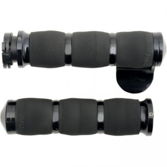 AVON GRIPS 3-RING AIR CUSHIONED GRIPS - THROTTLE BOSS - ANODIZED # MT-AIR-90-AN-B AVON GRIPS 3-RING AIR CUSHIONED GRIPS - THROTTLE BOSS - ANODIZED # MT-AIR-90-AN-B