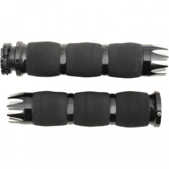 AVON GRIPS - EXCALIBUR - AIR CUSHIONED - BLACK # MT-AIR-90-AN-EX AVON GRIPS - EXCALIBUR - AIR CUSHIONED - BLACK # MT-AIR-90-AN-EX
