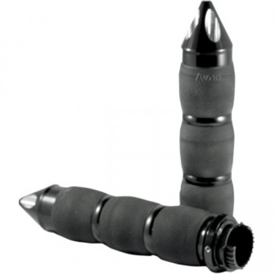 AVON GRIPS - SPIKE AIR - CUSHIONED - TOURING - BLACK # MT-AIR-90-AN-SP