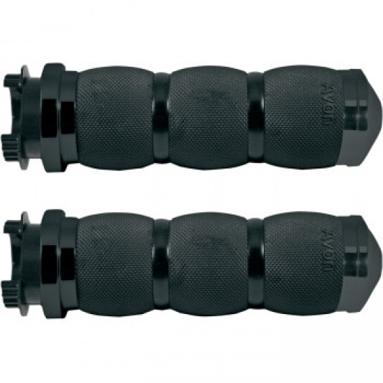 AVON 3-RING AIR CUSHIONED GRIPS - TOURING - ANODIZED # MT-AIR-90-ANO