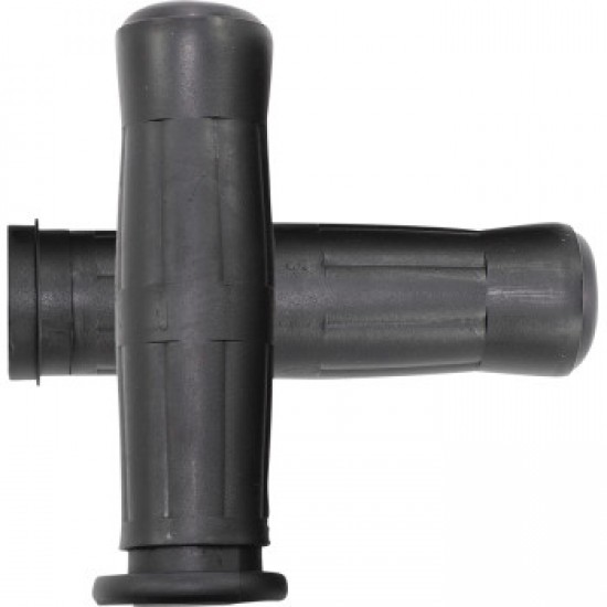 AVON GRIPS - OLD SCHOOL - THROTTLE-BY-WIRE - BLACK # OLD-69-BLK-FLY
