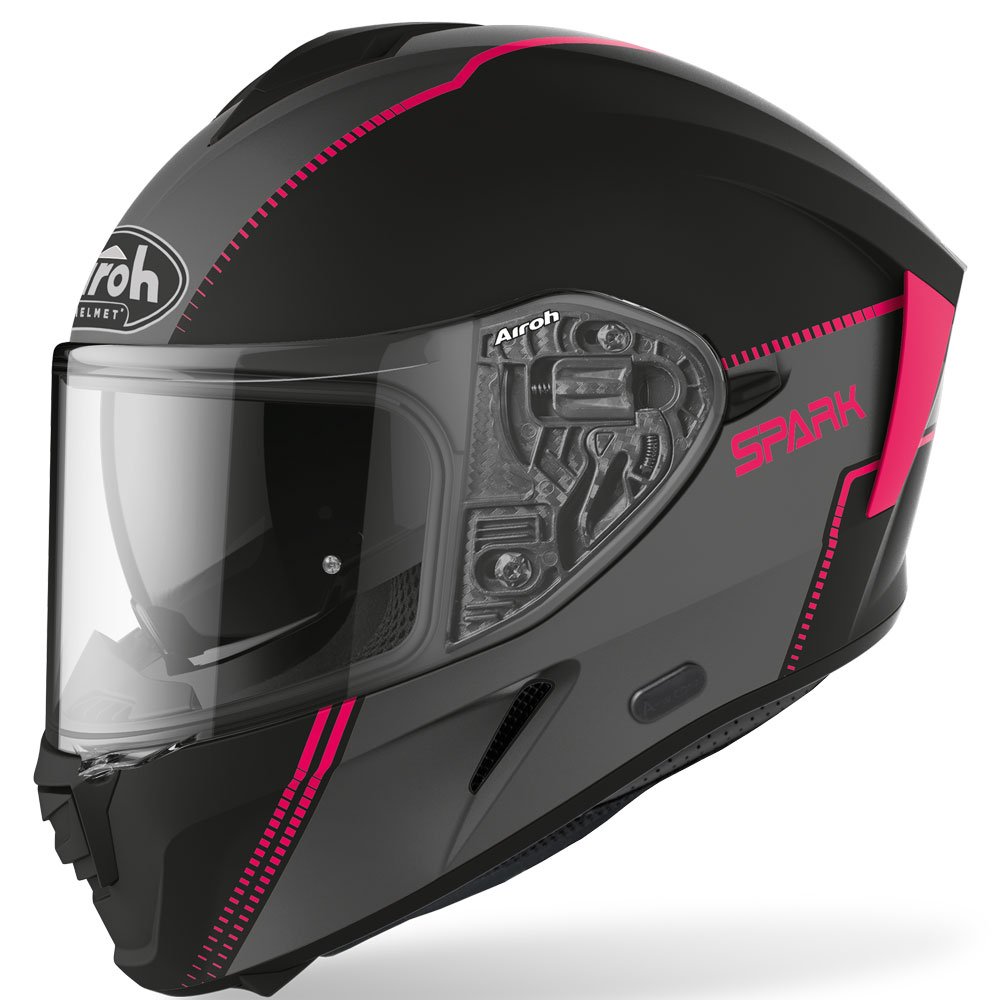 Airoh Spark Flow Pink Matt Full Face Helmet