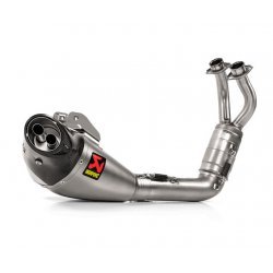 Akrapovic Approved Racing Titanium Complete Exhaust Yamaha Mt-07 Fz-07 2021-2022 Part # S-Y7R8-HEGEHT