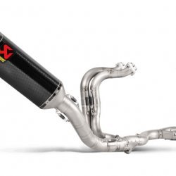 AKRAPOVIC EVOLUTION LINE CARBON APRILIA RSV4/TUONO V4 PART # S-A10E8-RC
