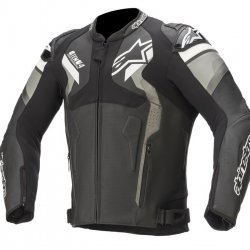 Alpinestars Atem V4 Leather Jacket - Black Gray White