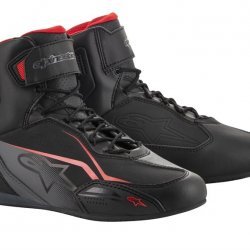 Alpinestars Faster-3 Shoes - Black Gray Red