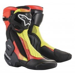 Alpinestars Smx Plus V2 Red Fluo Yellow Fluo Gry Boots