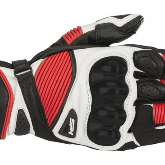 Alpinestars SP-365 Drystar Gloves Black/Red/White Small 