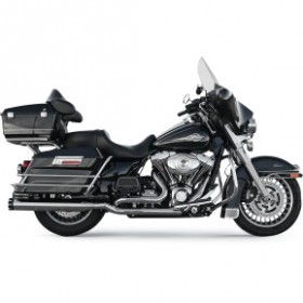 BASSANI DOWN UNDER HEADPIPES-CHROME # 11415A