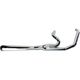 BASSANI 2:1 EXHAUST-CHROME-MEGAPHONE-LONG-91-05 FXD # 13311R