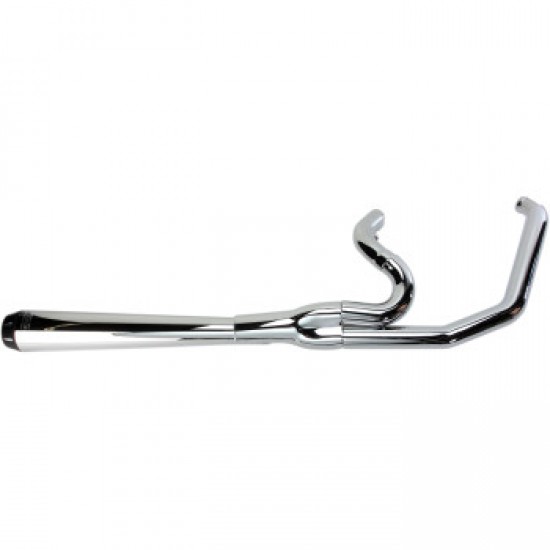 BASSANI 2:1 EXHAUST-CHROME-MEGAPHONE-LONG-91-05 FXD # 13311R