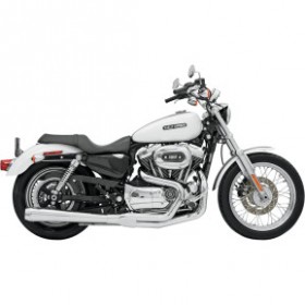 BASSANI ROAD RAGE EXHAUST-CHROME-LONG-04-13 XL # 14111J