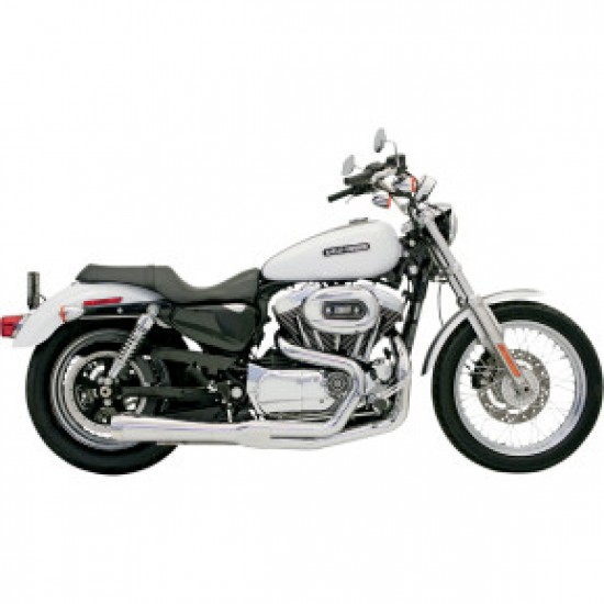 BASSANI ROAD RAGE EXHAUST-CHROME-86-03 XL # 14212J