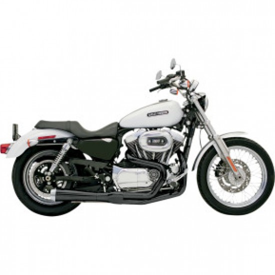 BASSANI ROAD RAGE EXHAUST-BLACK-86-03 XL # 14222J