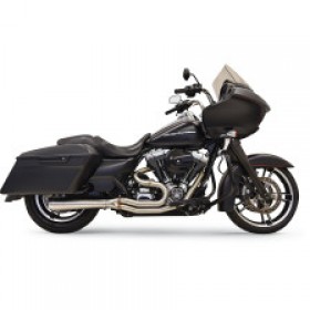 BASSANI 2:1 EXHAUST-STAINLESS MEGAPHONE # 1-F12SS