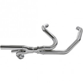 BASSANI 2X2 CHROME HEADPIPES # 1F14A