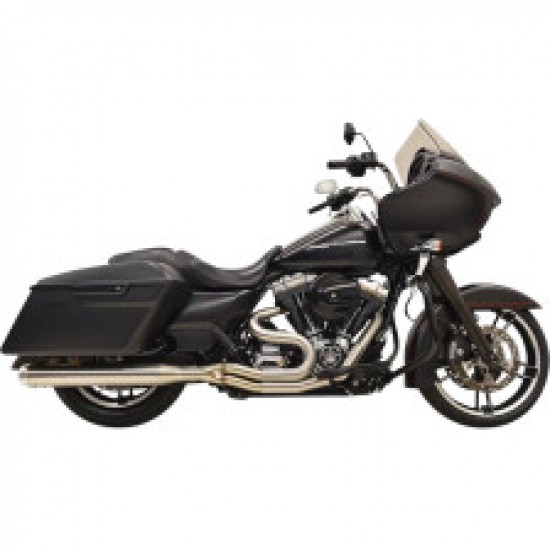 BASSANI 2:1 EXHAUST-STAINLESS STEEL-STRAIGHT CAN # 1F18SS BASSANI 2:1 EXHAUST-STAINLESS STEEL-STRAIGHT CAN # 1F18SS
