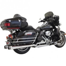 BASSANI DOWN UNDER EXHAUST-CHROME-MEGAPHONE # 1F66R