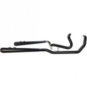 BASSANI DOWN UNDER EXHAUST-BLACK-MEGAPHONE # 1F66RB