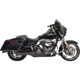BASSANI 2:1 EXHAUST-BLACK # 1F68B