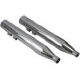 BASSANI DNT STRAIGHT CAN MUFFLERS FOR 95-16 FL-CHROME # 1F7DNT6 