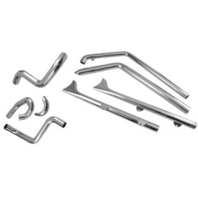 BASSANI FISHTAIL EXHAUST-30-SOFTAIL # 1S26E-30